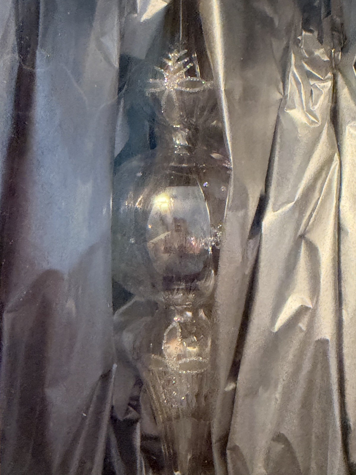 NIB Waterford Holiday Heirlooms Silver Snowflake Spire Ornament Ltd Edition