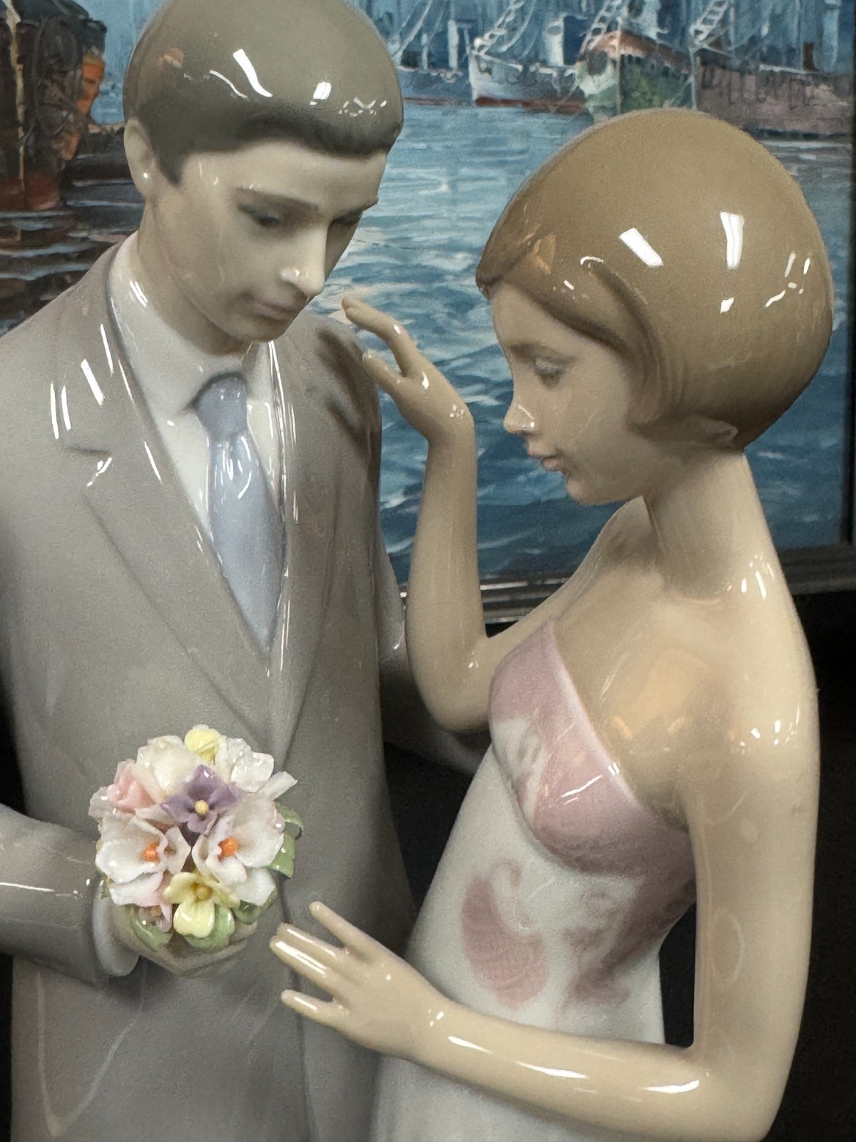 Amazing Lladro Declaration of Love Figurine.