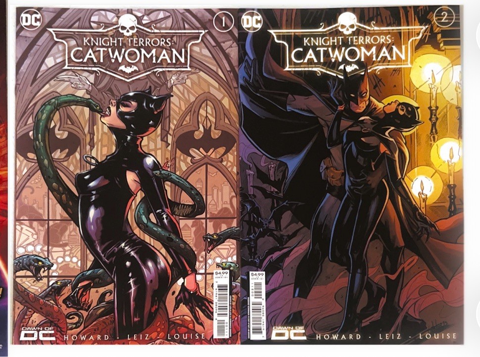 Knight Terrors: Catwoman #1-2 Cover A (2023) Complete Series Set DC Comics