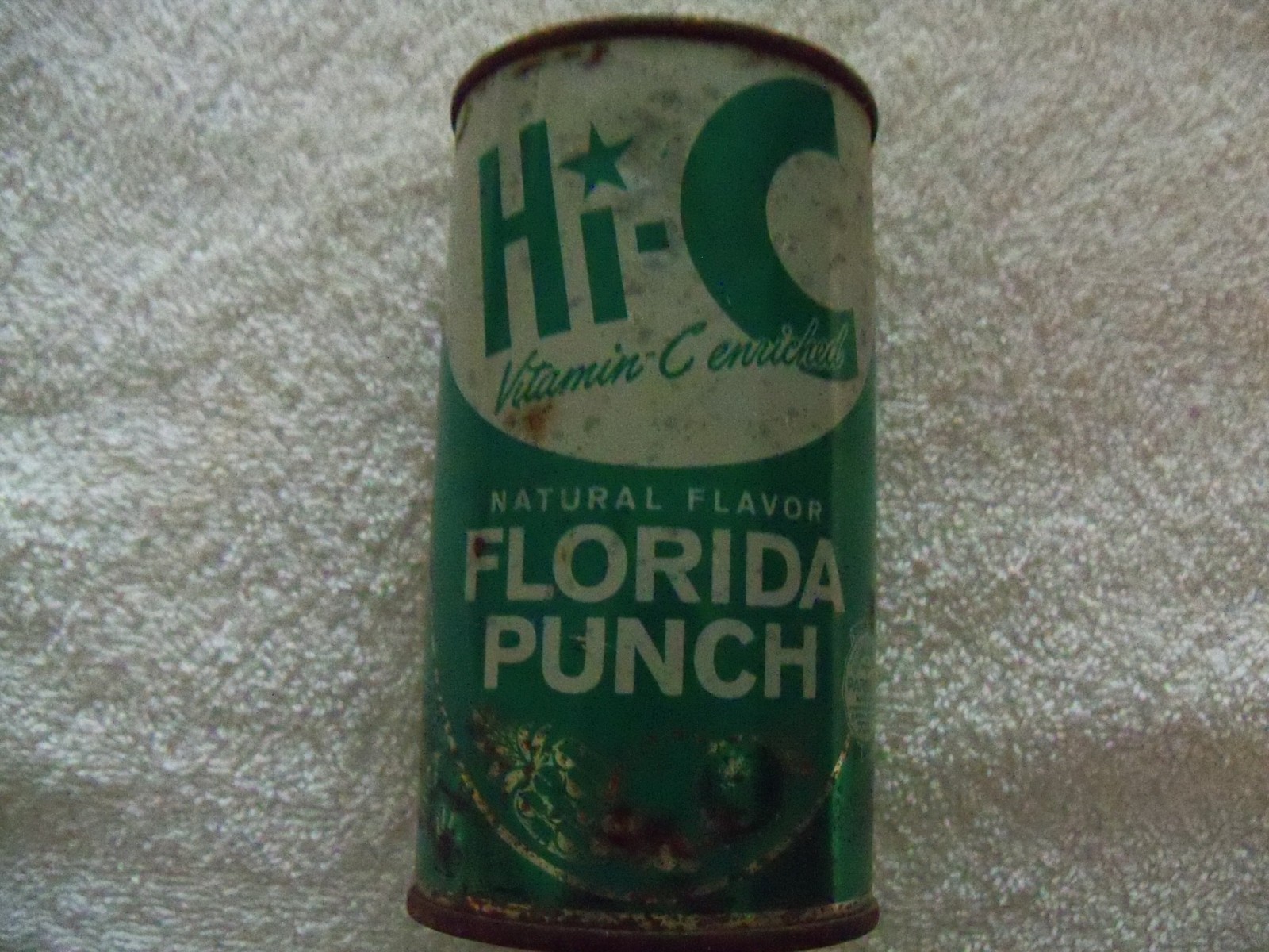 Vintage Hi C Florida Punch Juice Top Can Coca Cola Co Old Vintage Soda Can