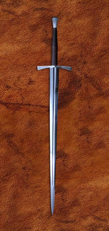 BEAUTIFUL CUSTOM HANDMADE 33\'\' HIGH CARBON STEEL HUNTING SWORD WITH SHEATH