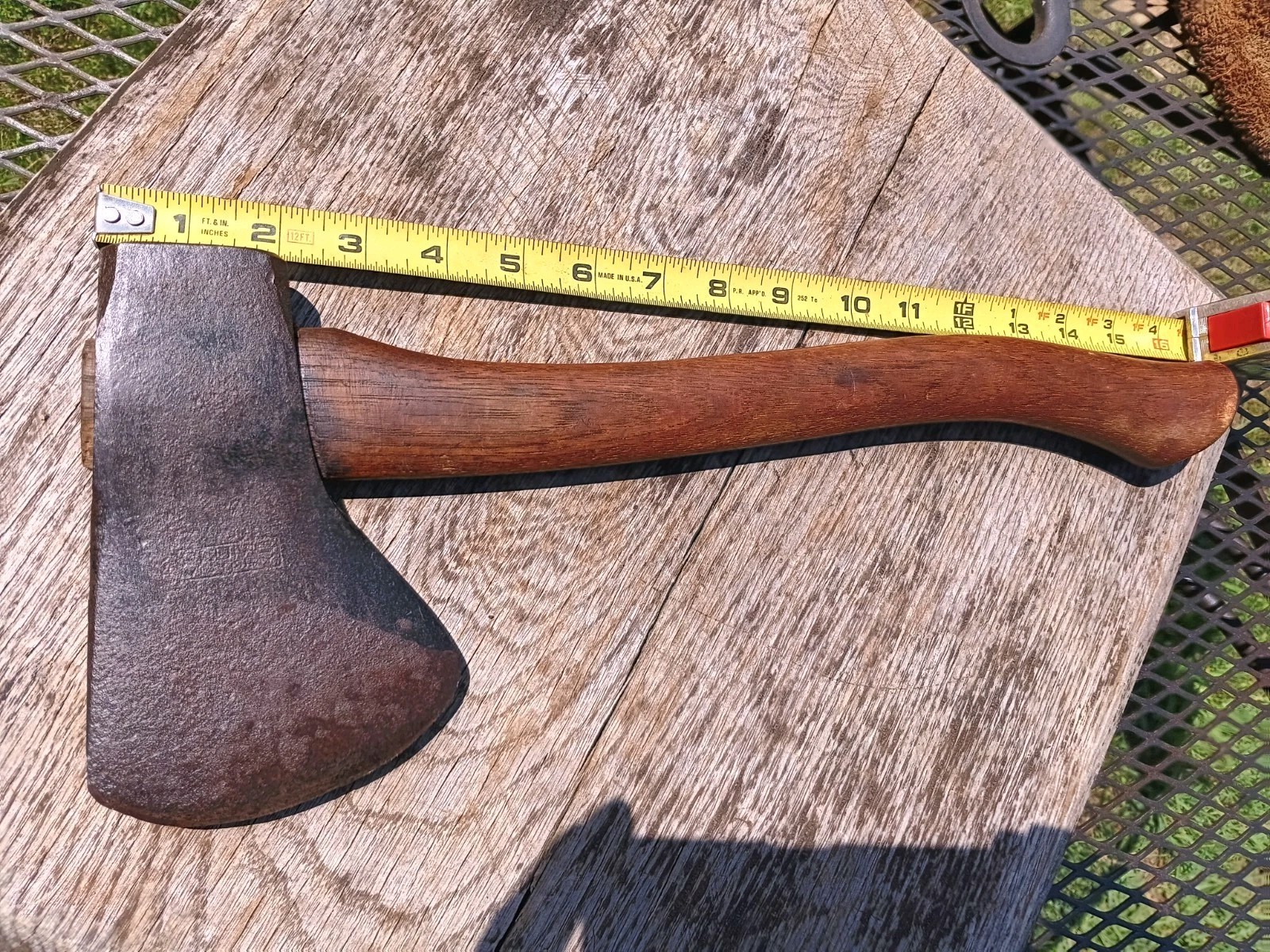 Vintage Plumb Victory National Pattern Hatchet 2 lbs 5 oz