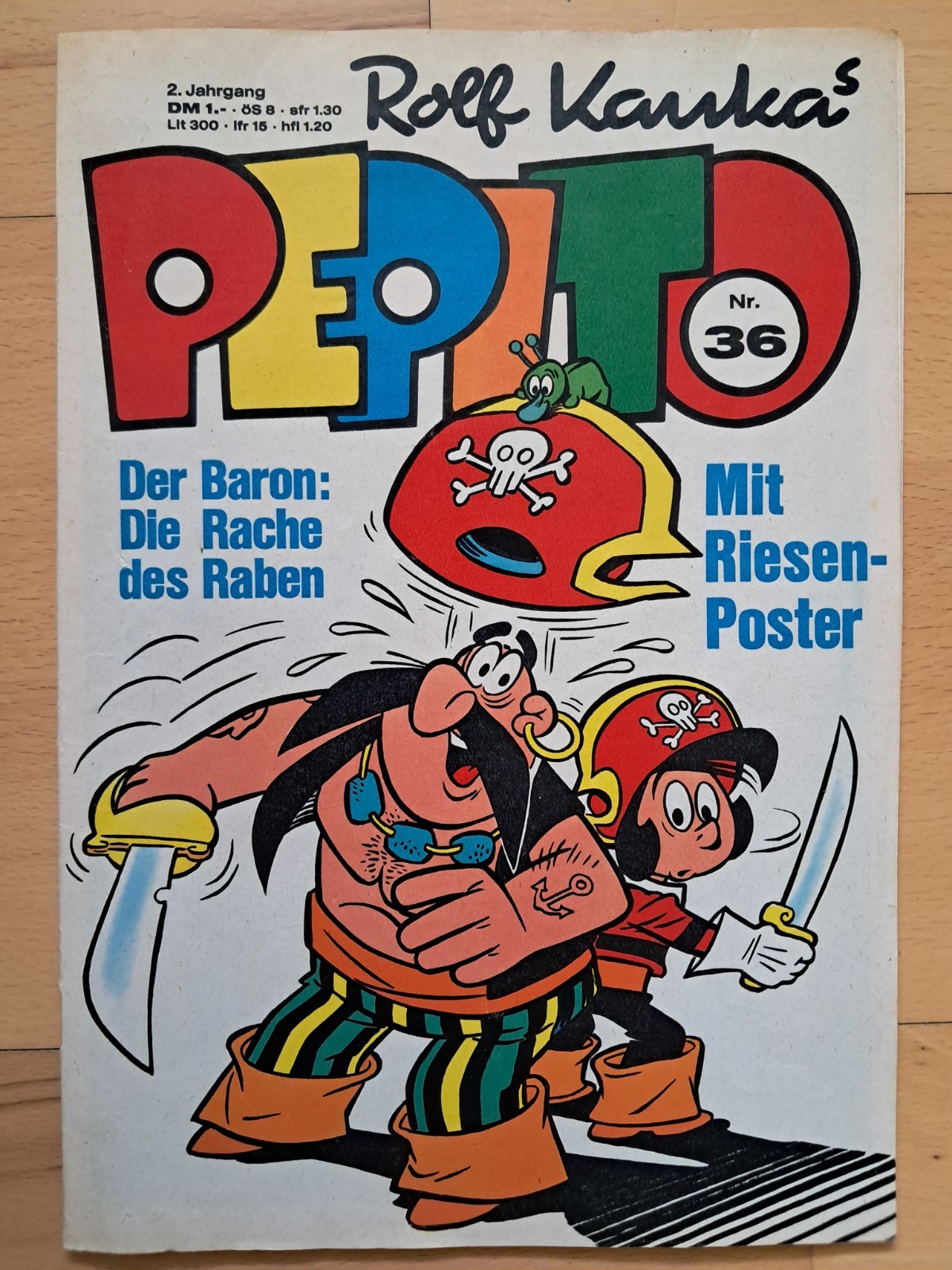 1973 Pepito 2nd Year No.36 with The Blue Boys + 7 Schnuckel - Excellent Z1