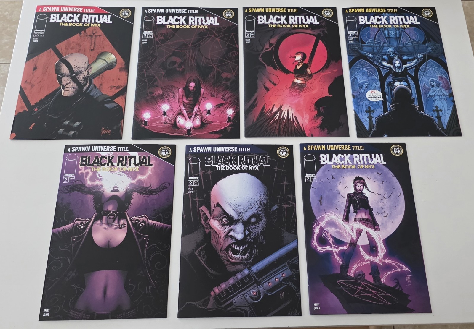 Black Ritual: Book Of Nyx 1-7 Full Run All Spawn Universe Black Ritual: Book Of Nyx 1-7 Full Run All Spawn Universe