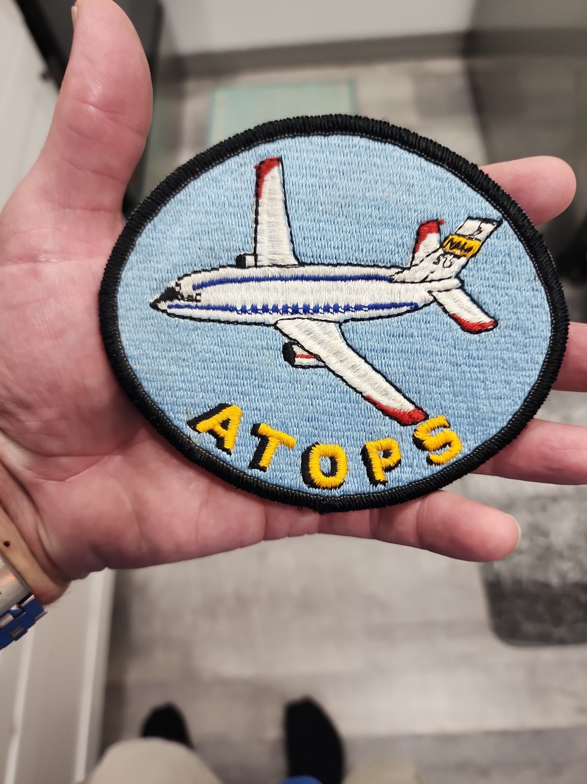 Official NASA Extremely Rare ATOPS Patch