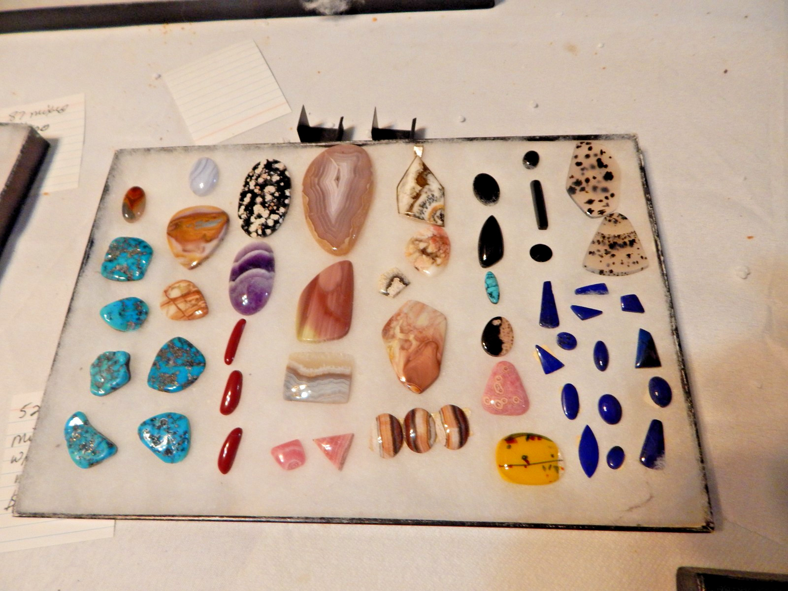 52 Pc. Highly Polished Cabochon Lot - See List