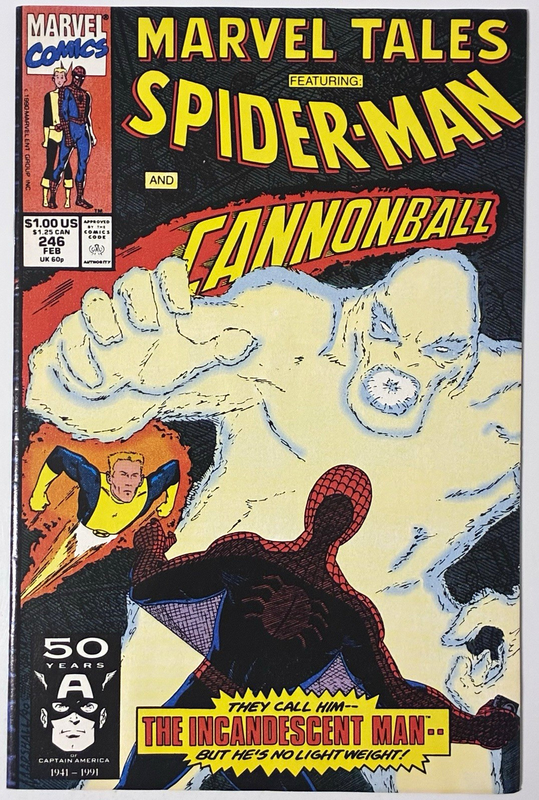 Buy 2 Get 2 Free (CHECK PROMO) Marvel Tales #246 Vol 2 1991 Comic Book (VF/NM)