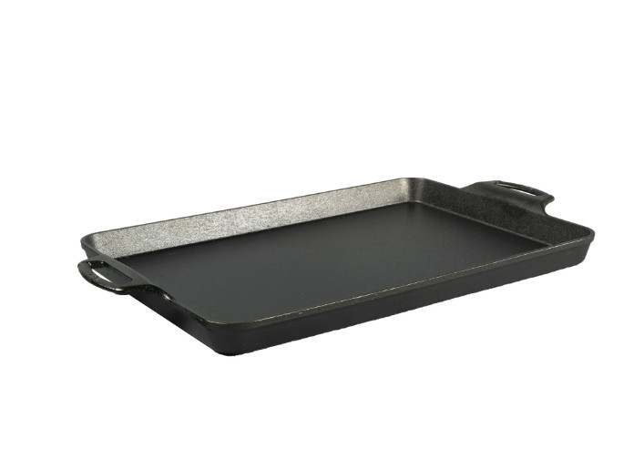 Lodge Seasoned Cast Iron Baking Pan 15.5 x 10.5 Inch