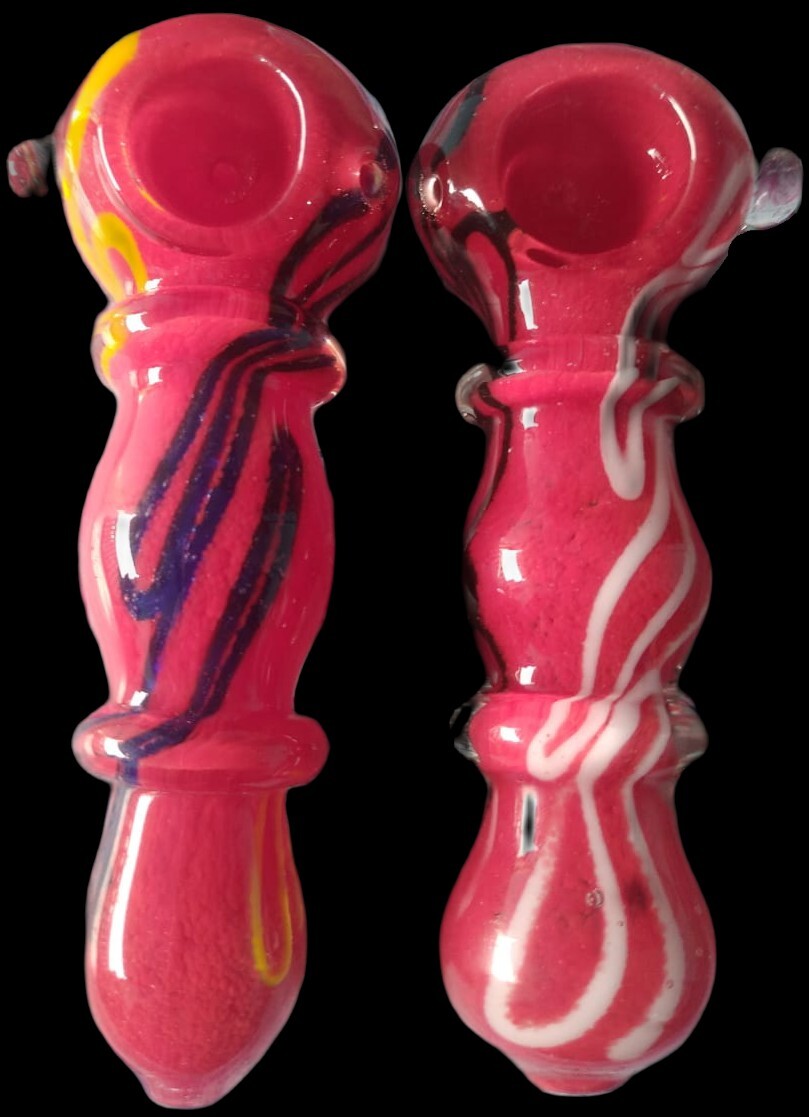 2 PACK 4.5” INCH HAMMER Tobacco Smoking THICK HEAVY Glass Hand Pipe Bowl +SCREEN