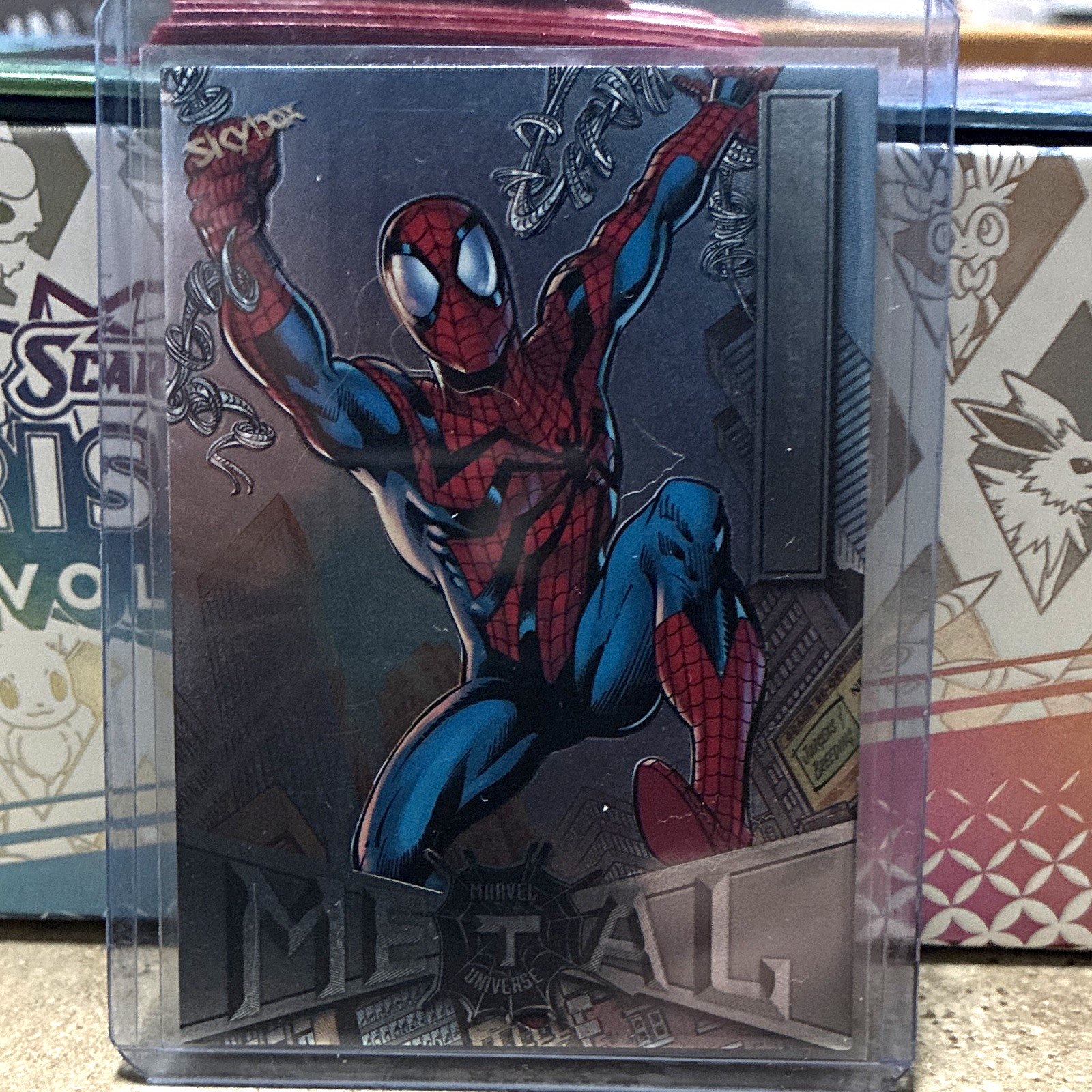 SkyBox Marvel Metal Universe 2021 Spider-Man #64 Base Set Non-Sport Card
