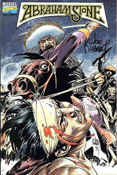 Abraham Stone (Epic) #2 VF/NM; Epic | Joe Kubert - w/Bag+Board