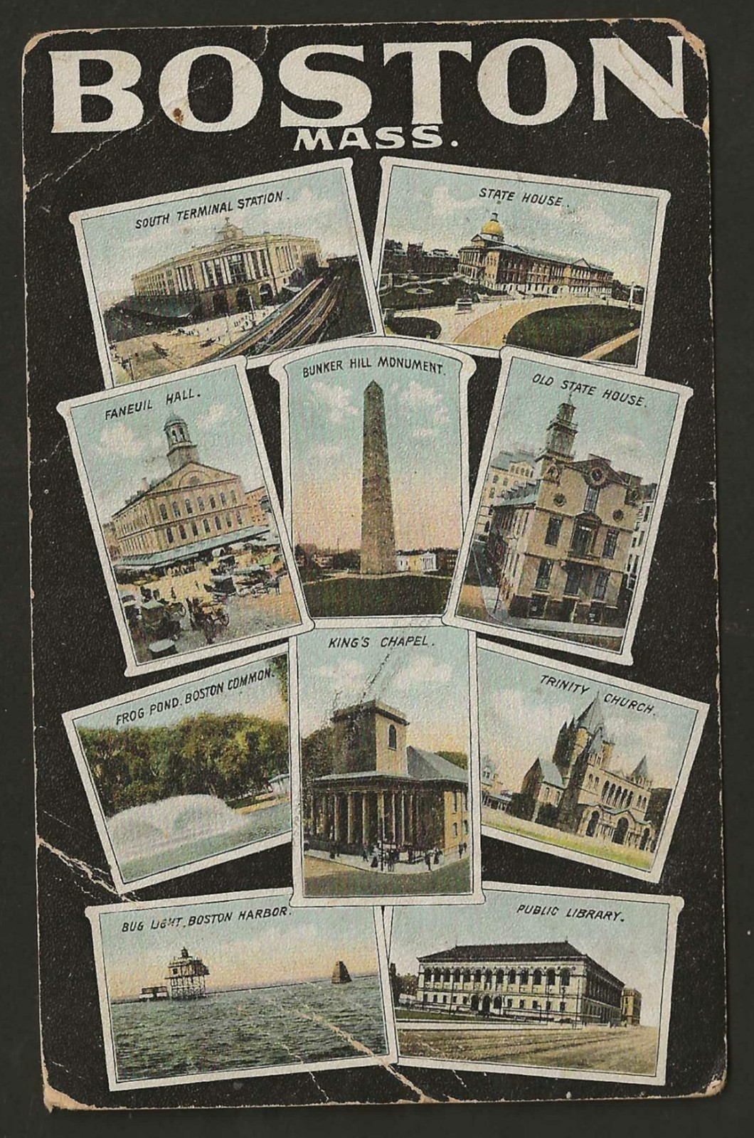 Boston, Mass. Post Card