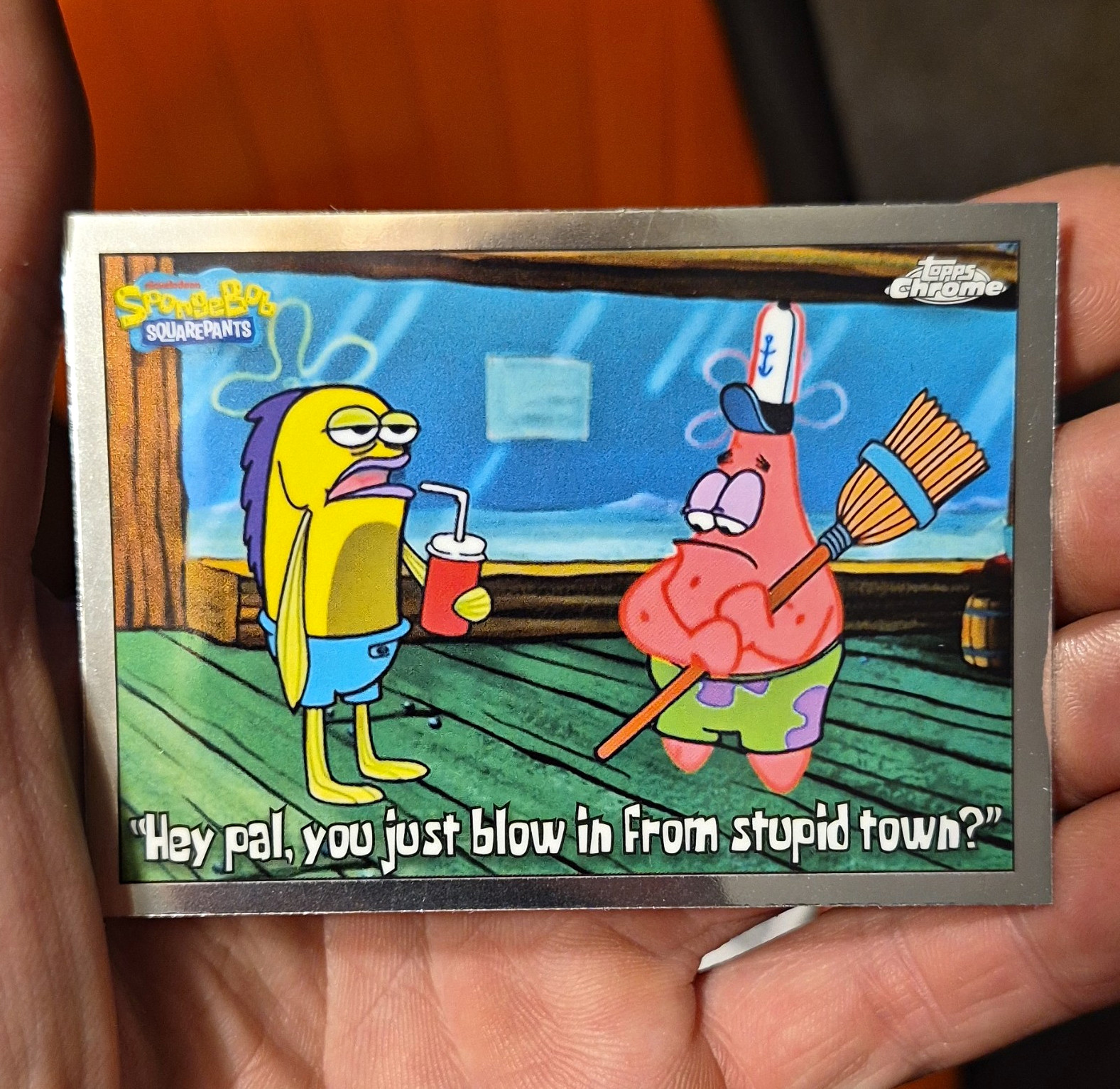Topps Chrome SpongeBob SquarePants 2025 #183 Patrick Star \