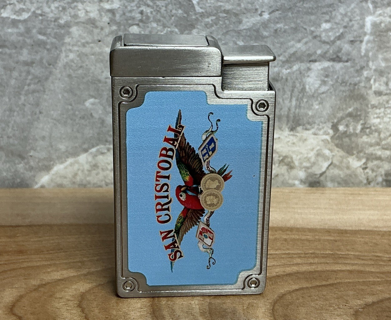 San Cristobal Cigars JetLine Double Flame Torch Cigar Lighter, New