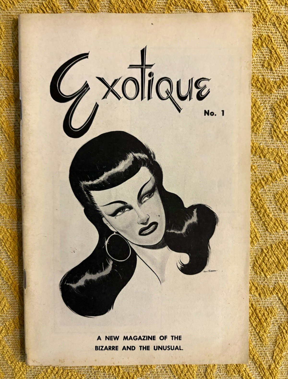 Exotique No. 1 Pin-Up Magazine/Booklet 1956 Burmel Publishing