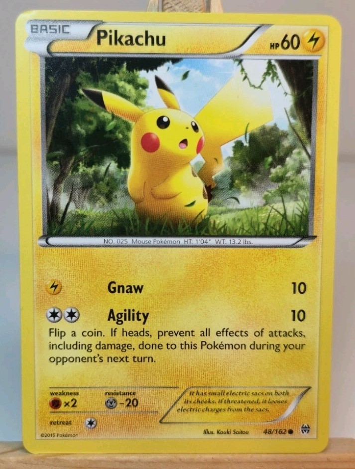 Pikachu 48/162 TURBOstart ENGLISH POKEMON Pikachu 48/162 TURBOstart ENGLISH POKEMON