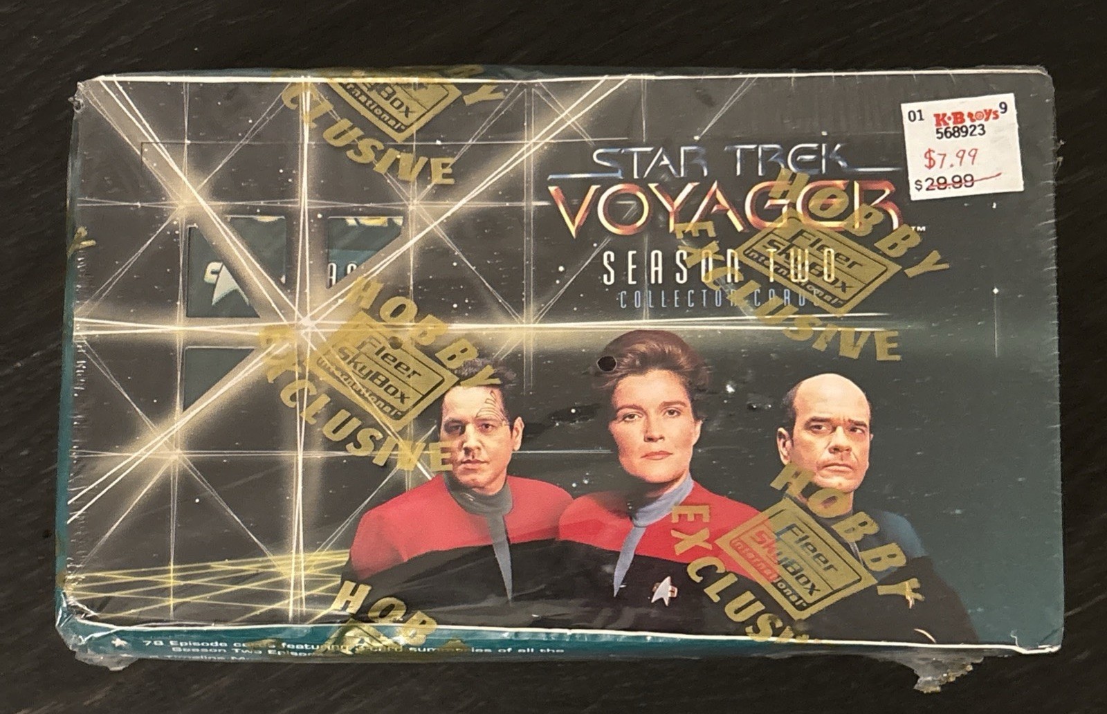 1996 SkyBox Star Trek Voyager Season 2 Hobby Box,Trading Cards, 48 Packs, Sealed 1996 SkyBox Star Trek Voyager Season 2 Hobby Box,Trading Cards, 48 Packs, Sealed