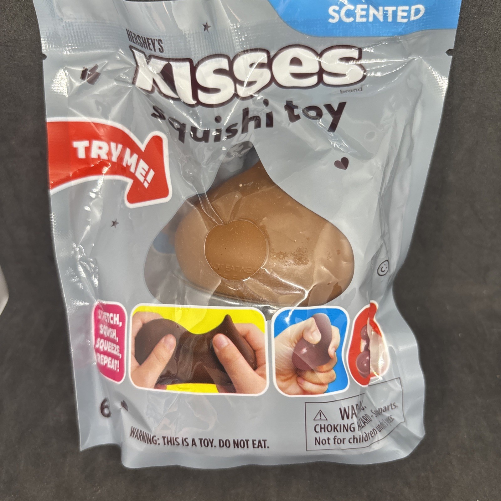 AUTHENTIC Hershey\'s Kisses Scented Squishi Squishy Toy NEW Sealed Chocolate