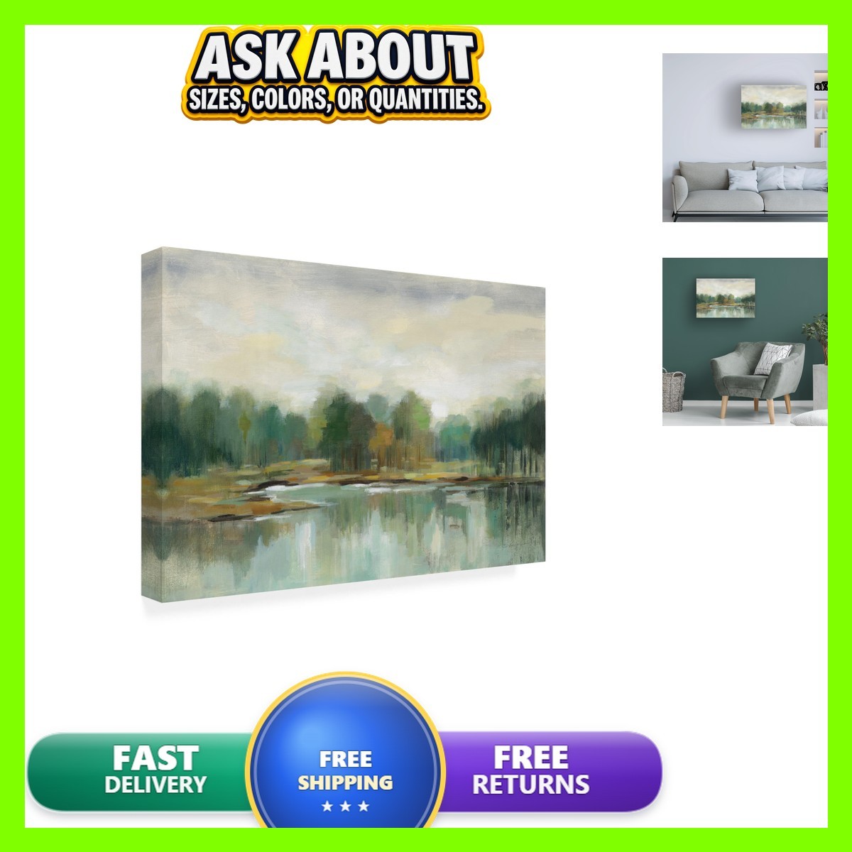 Trademark Fine Art Silvia Vassileva Cool Spring Day Canvas Art Trademark Fine Art Silvia Vassileva Cool Spring Day Canvas Art