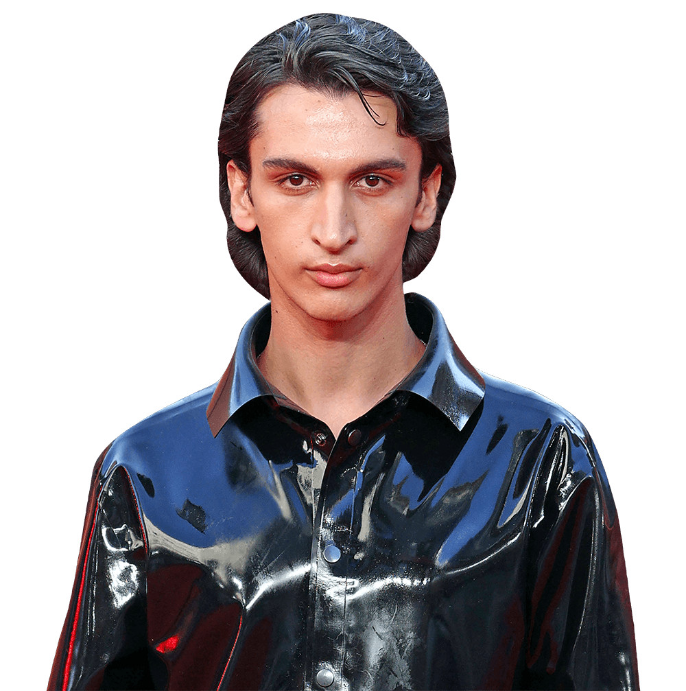 Ghazi Al Ruffai (Leather Shirt) Half Body Buddy Cutout