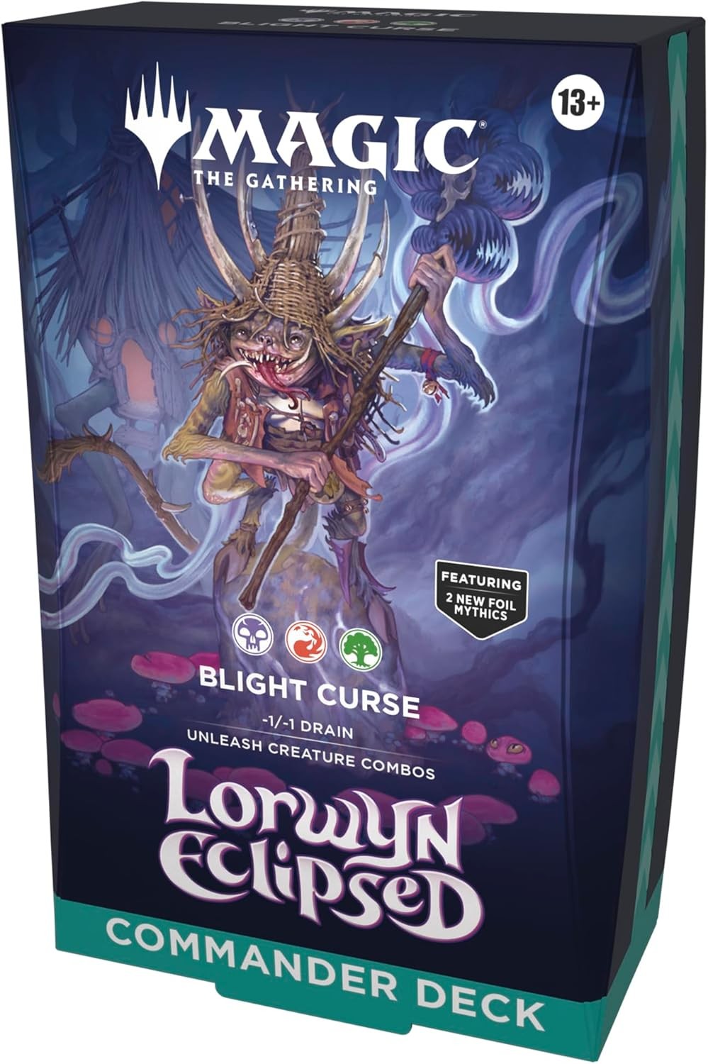 Magic The Gathering Lorwyn Eclipsed Commander Deck Blight Curse Magic The Gathering Lorwyn Eclipsed Commander Deck Blight Curse