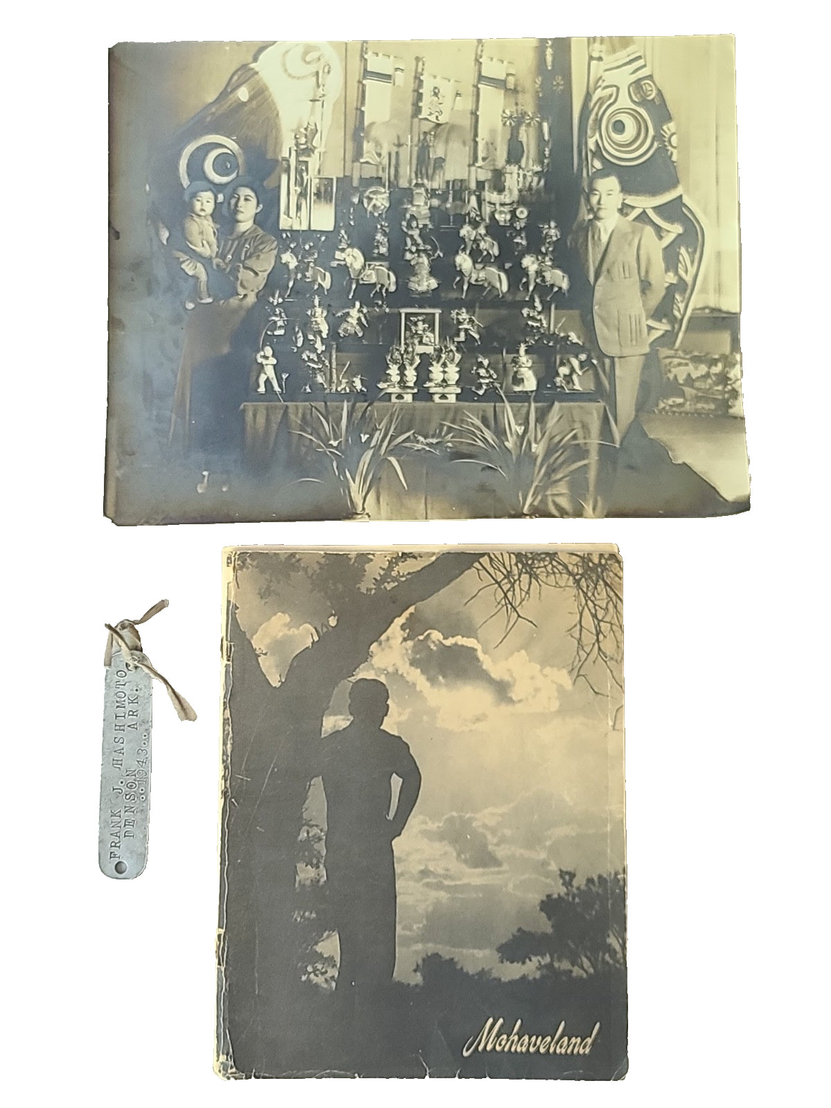 WWII Japanese Internment Camp Collection MOHAVENLAND Photo Book Poston AZ Vtg