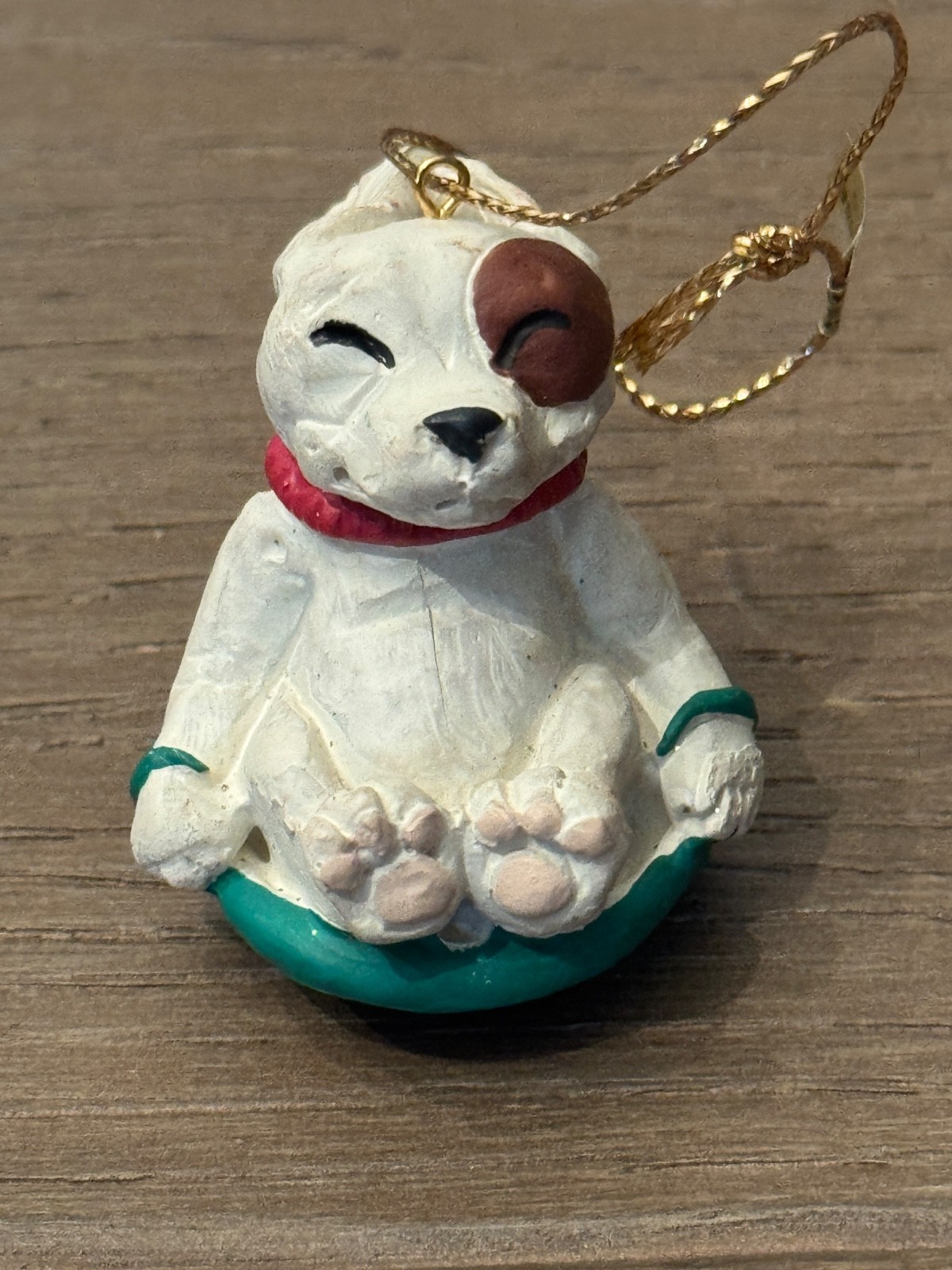 Enesco Purebred Pet Porcelain Puppy Dog  Kathy Wise Figurine 1989