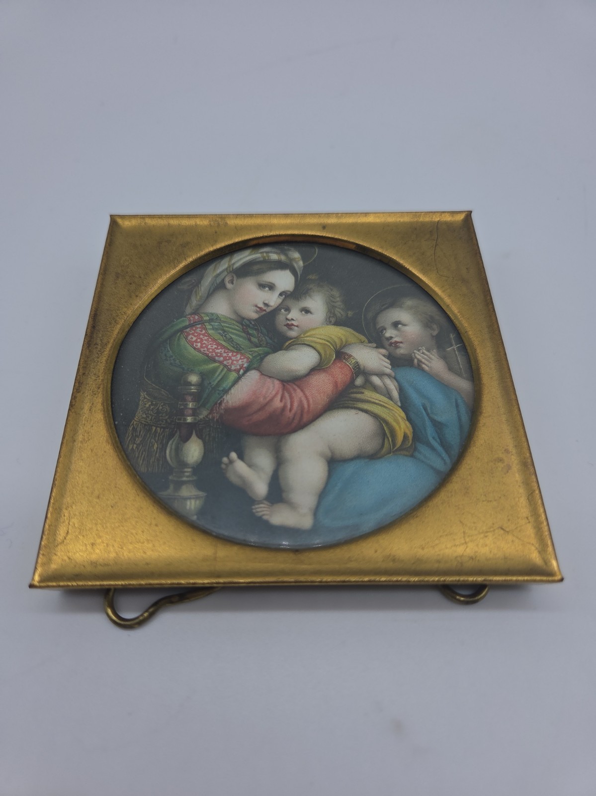 Antique Madonna della Sedia By Raffael Print 4\