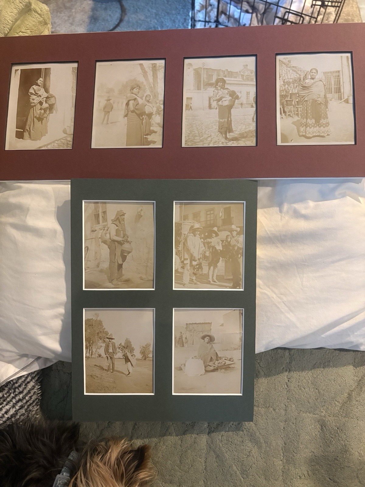 c1910s Mexico 8 Antique Original Photos Women Children Vendors Street Life