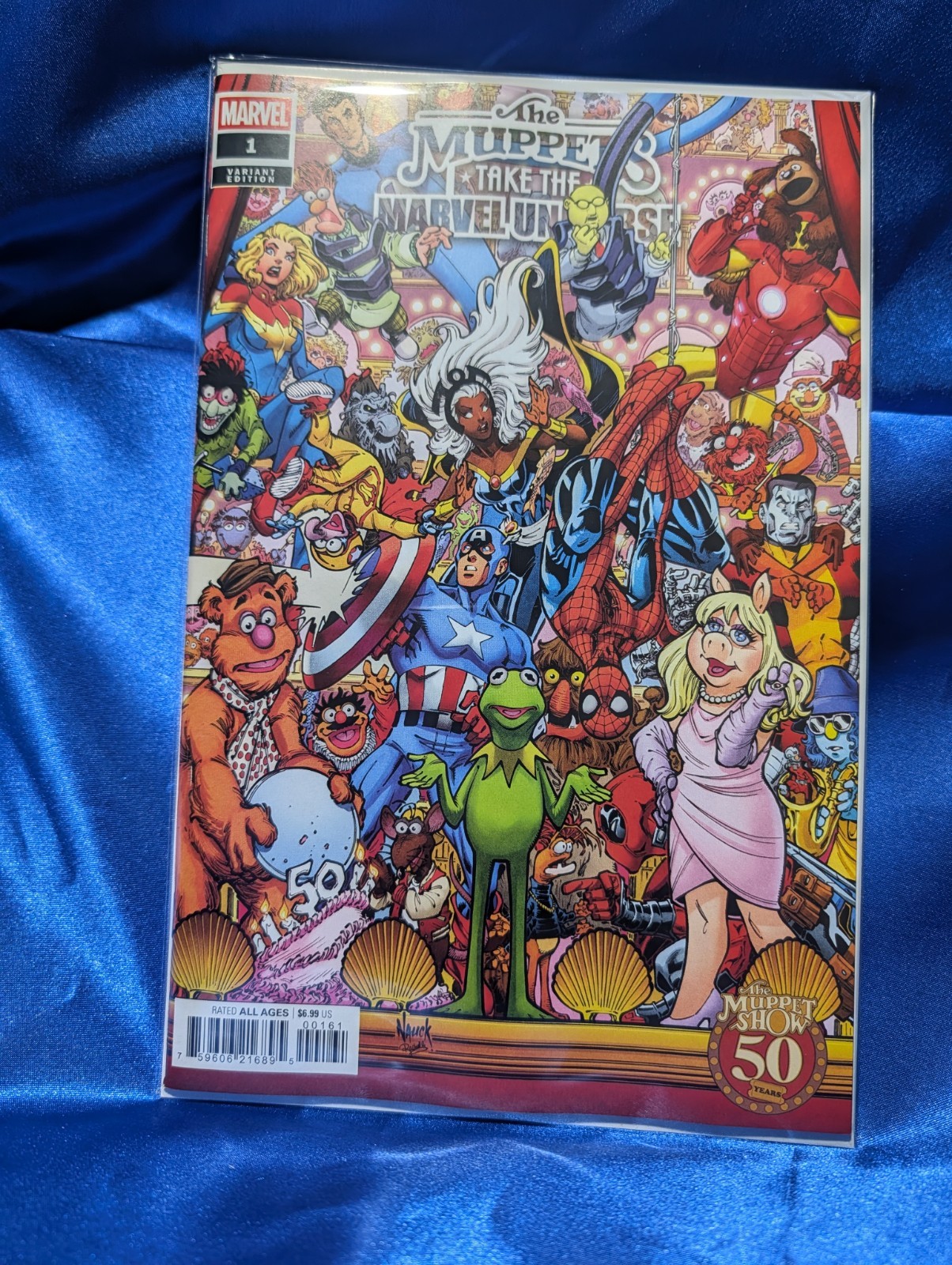 Muppets Take The Marvel Universe #1 Muppet Show Homage Variant