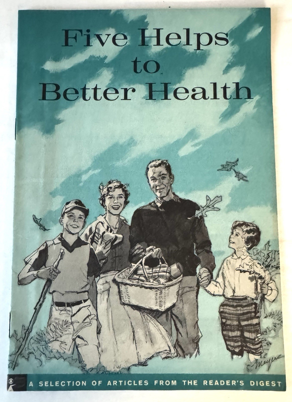 Vintage 1958 General Motors Booklet Five Helps To Better Health