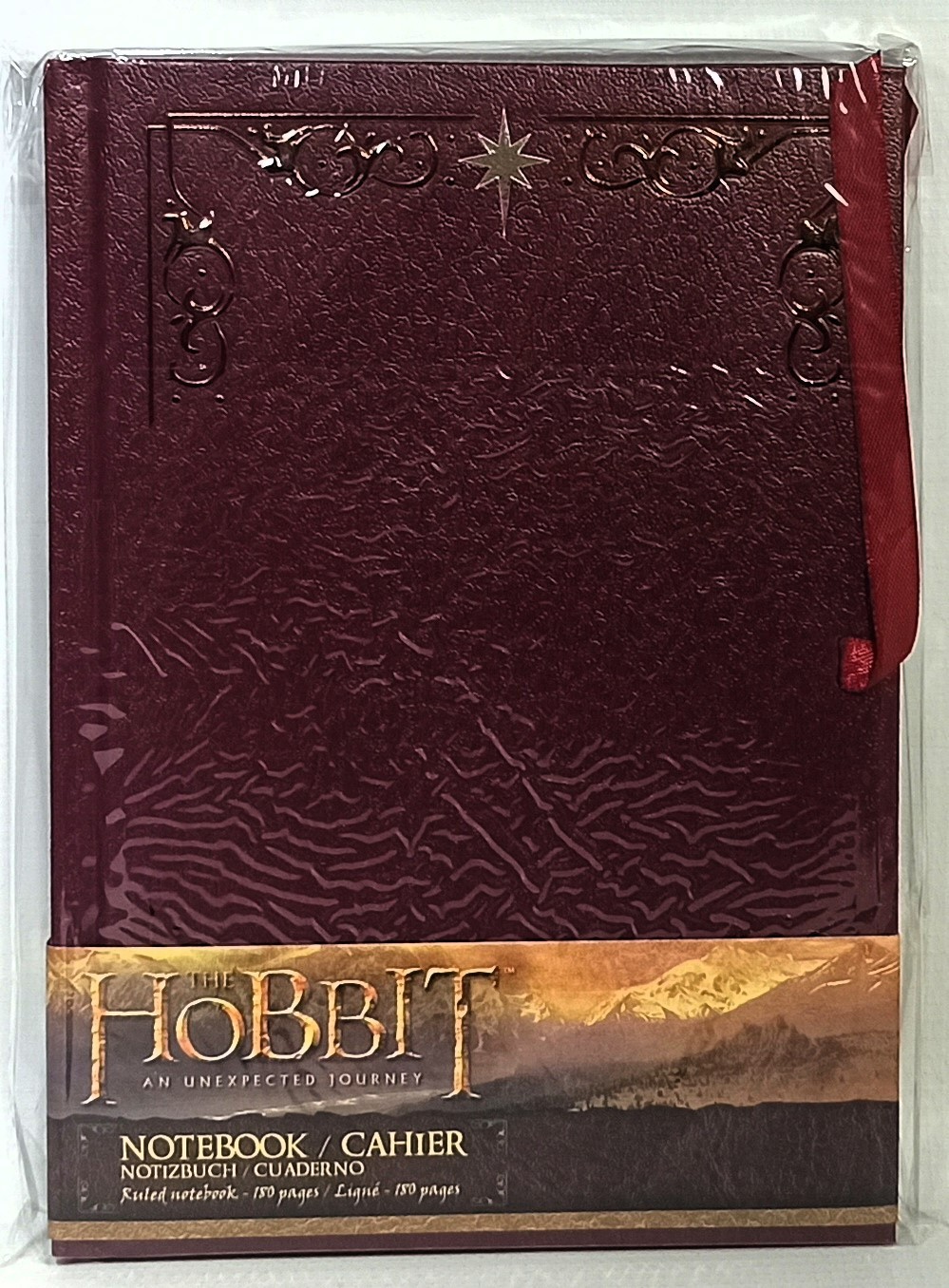 ABYSTYLE 2024 LOTR THE HOBBIT BILBO BAGGINS A5 HARD-COVER NOTEBOOK