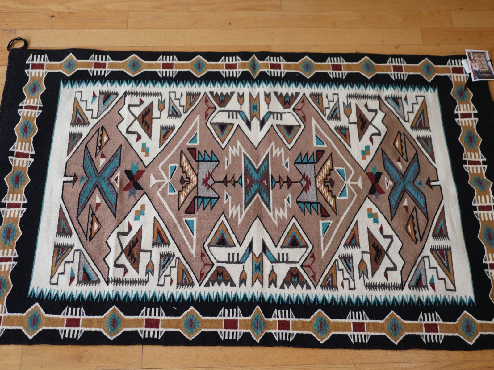 Authentic Elsie Begay, Teec Nos Pos, Navajo Handwoven, 65\