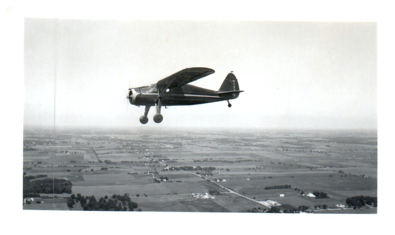 Fairchild 24 Warner Airplane Miles Blaine Photograph 5x3.5