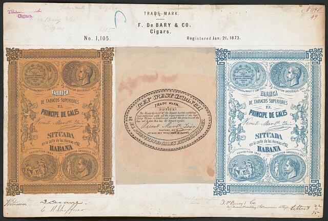 [Trademark registration by F. DeBary & Co. for [Multiple] brand Cigars]