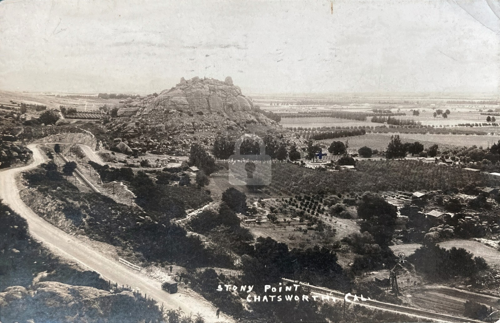 c1915 Los Angeles California Stony Point Chatsworth CA RPPC Photo Postcard COPY