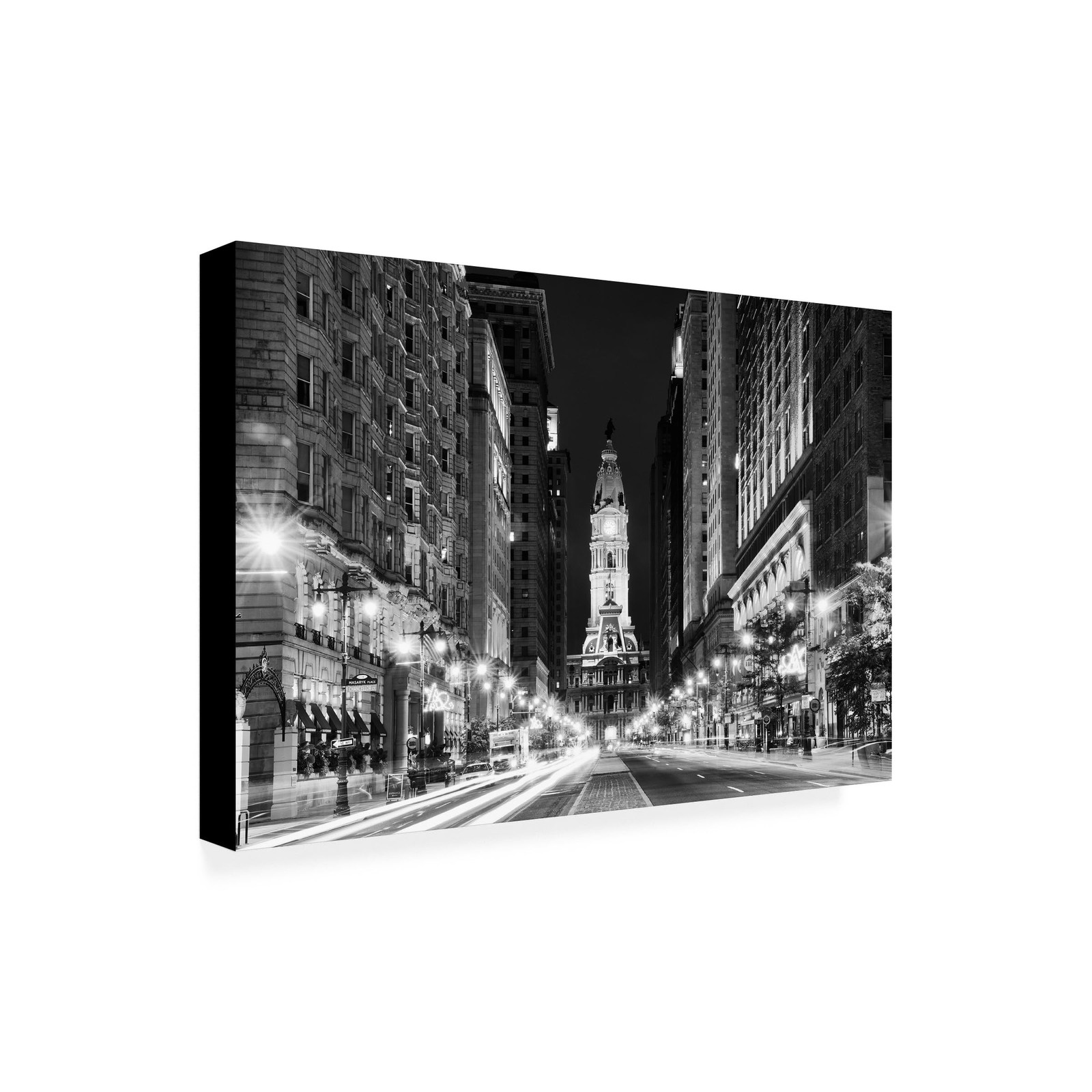Philippe Hugonnard City Hall Philadelphia Wrapped Canvas Wall Art 22x32 Philippe Hugonnard City Hall Philadelphia Wrapped Canvas Wall Art 22x32