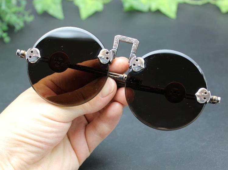 China antique Round mirror Sunglasses