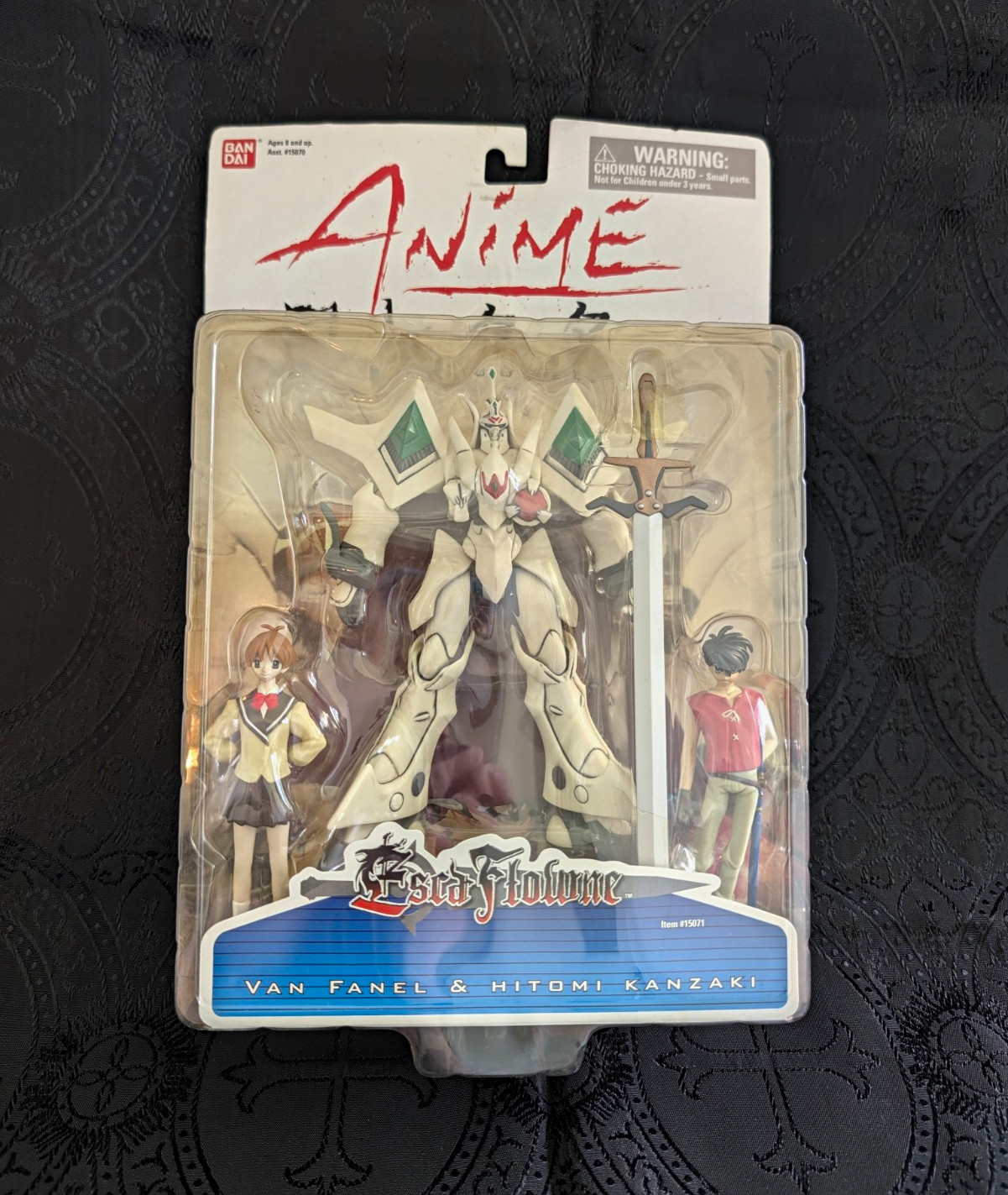 Bandai Anime Collector Escaflowne Figure Set Van Fanel & Hitomi Kanzaki