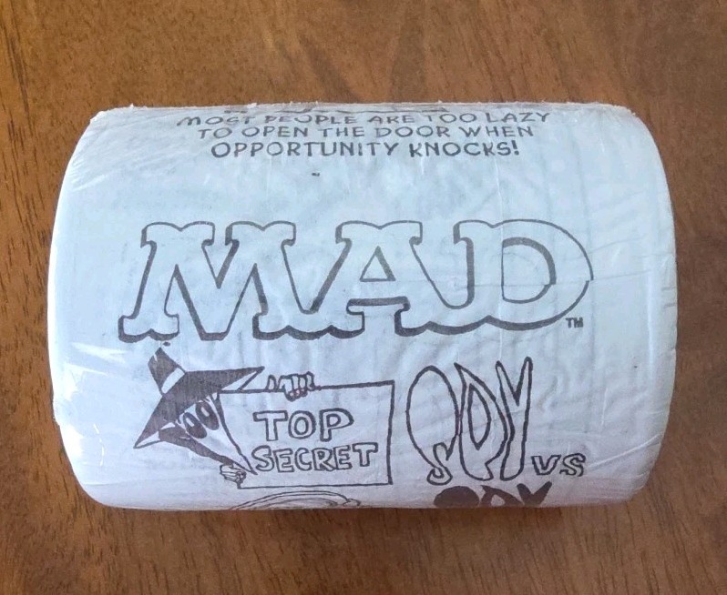 Mad magazine toilet paper. Sealed, Vintage, Collectors Item. 