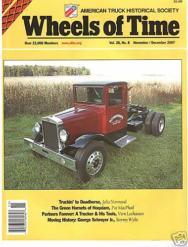 Ice Road, Logging trucks, Autocar & White 4wd WWII World War II Trucks, Schroyer