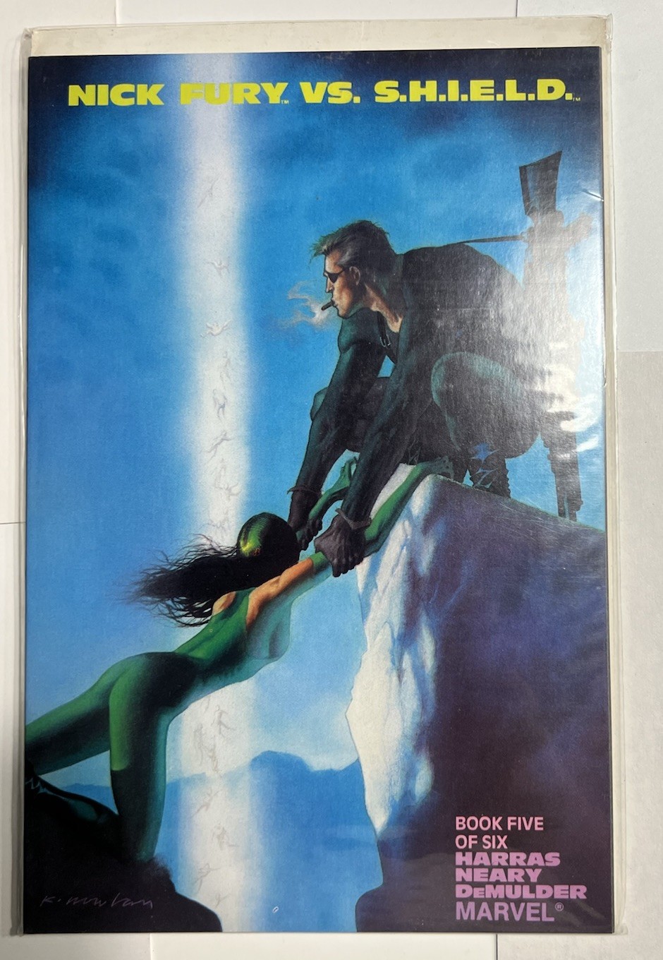Marvel NICK FURY VS SHIELD #5 1988 Graphic Novel