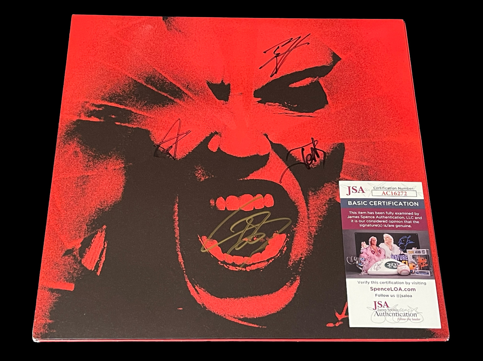 Lzzy Hale Halestorm Back from the Dead Signed Autograph Record Vinyl Album JSA