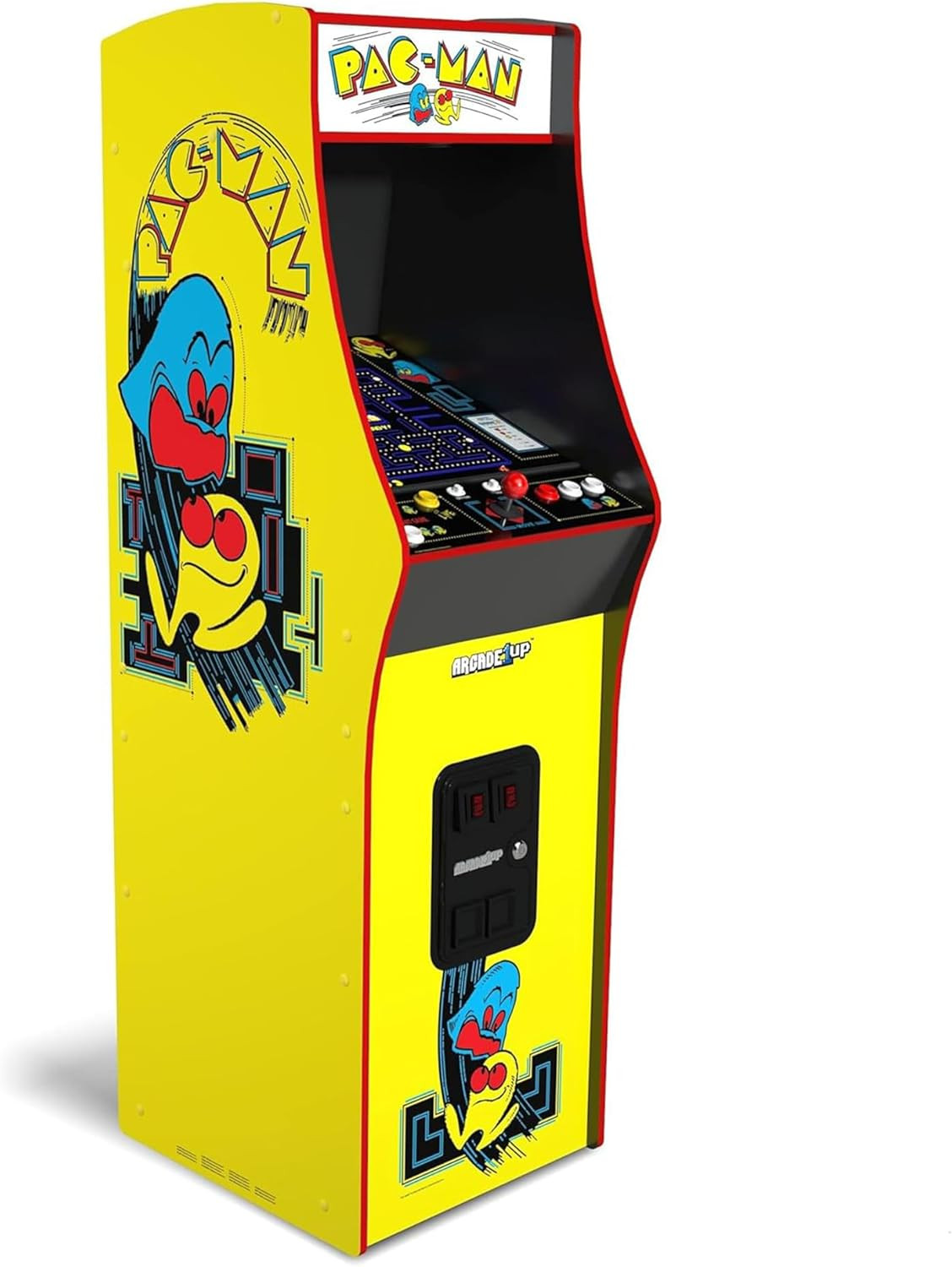 Pac-Man Deluxe Arcade Machine for Home - 5 Feet Tall - 14 Classic Games Pac-Man Deluxe Arcade Machine for Home - 5 Feet Tall - 14 Classic Games