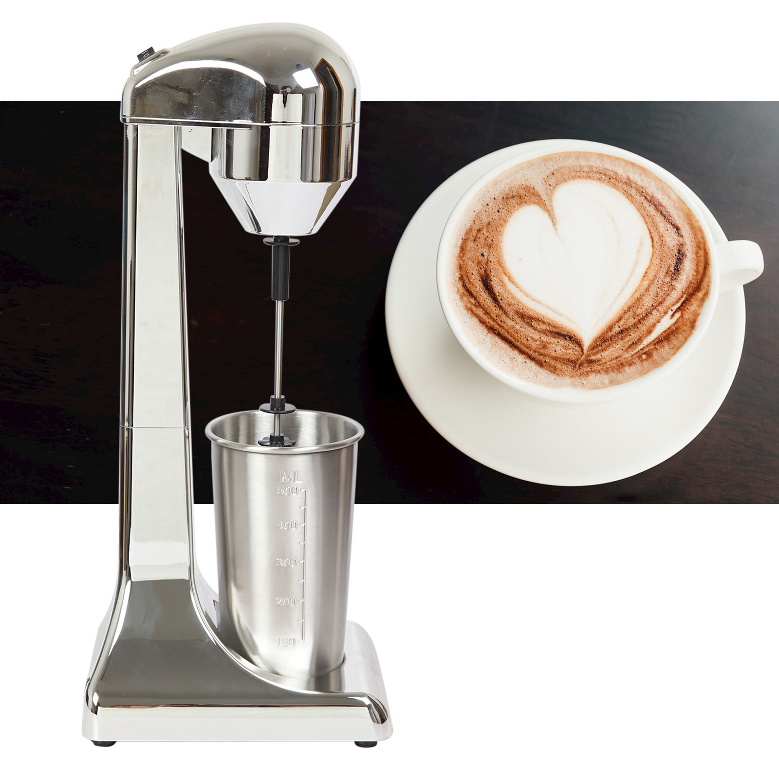 Commercial Electric Milk Shaker Maker Drink Mixer Smoothie Milk Shake Machine