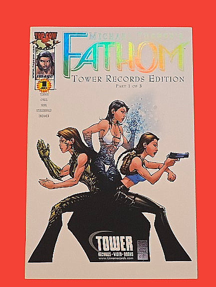 Fathom #12 2000 Michael Turner Tower Records Exclusive Variant Image