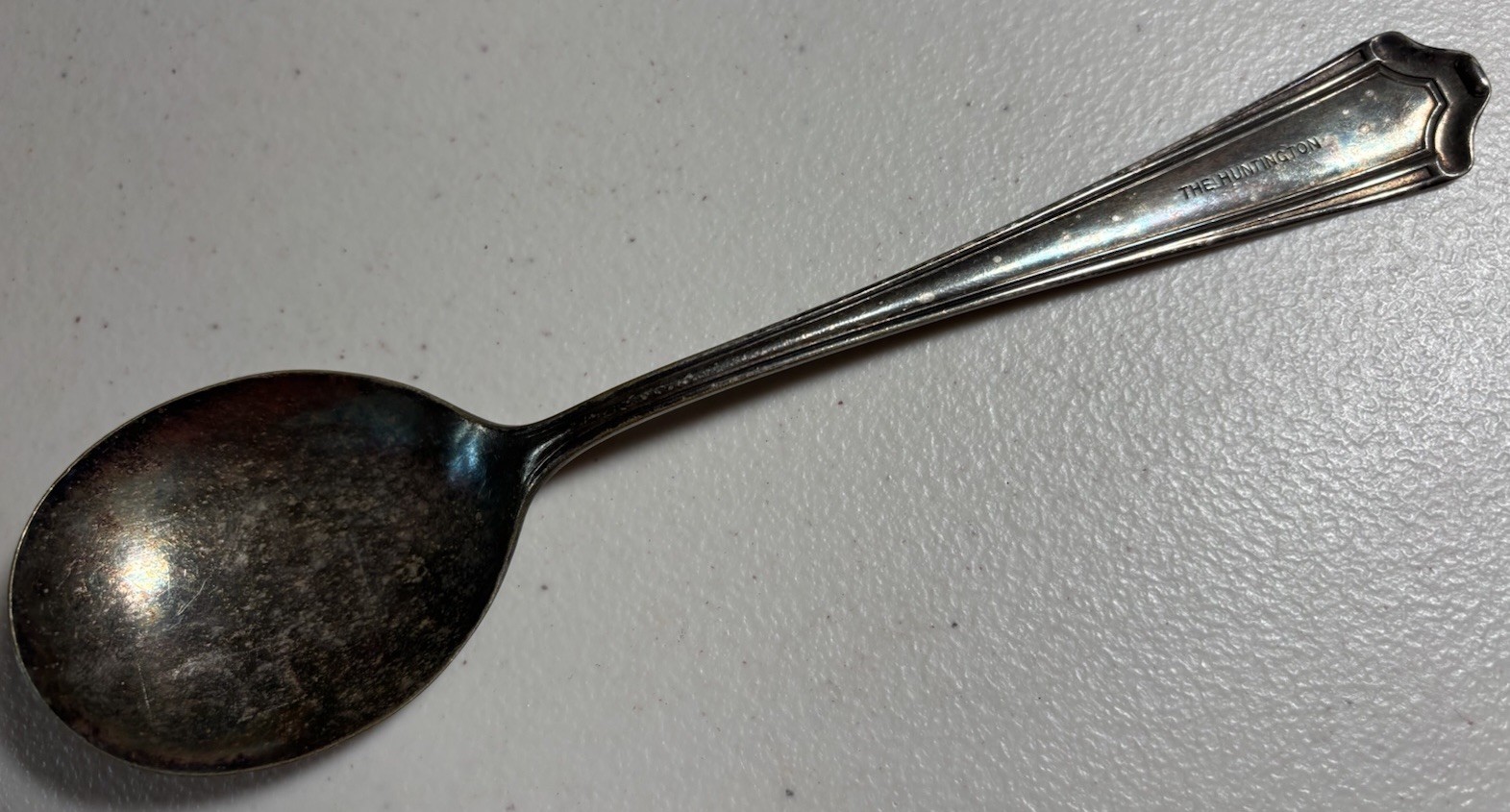 VINTAGE OLD HOTEL HUNTINGTON SILVERPLATE TABLESPOON