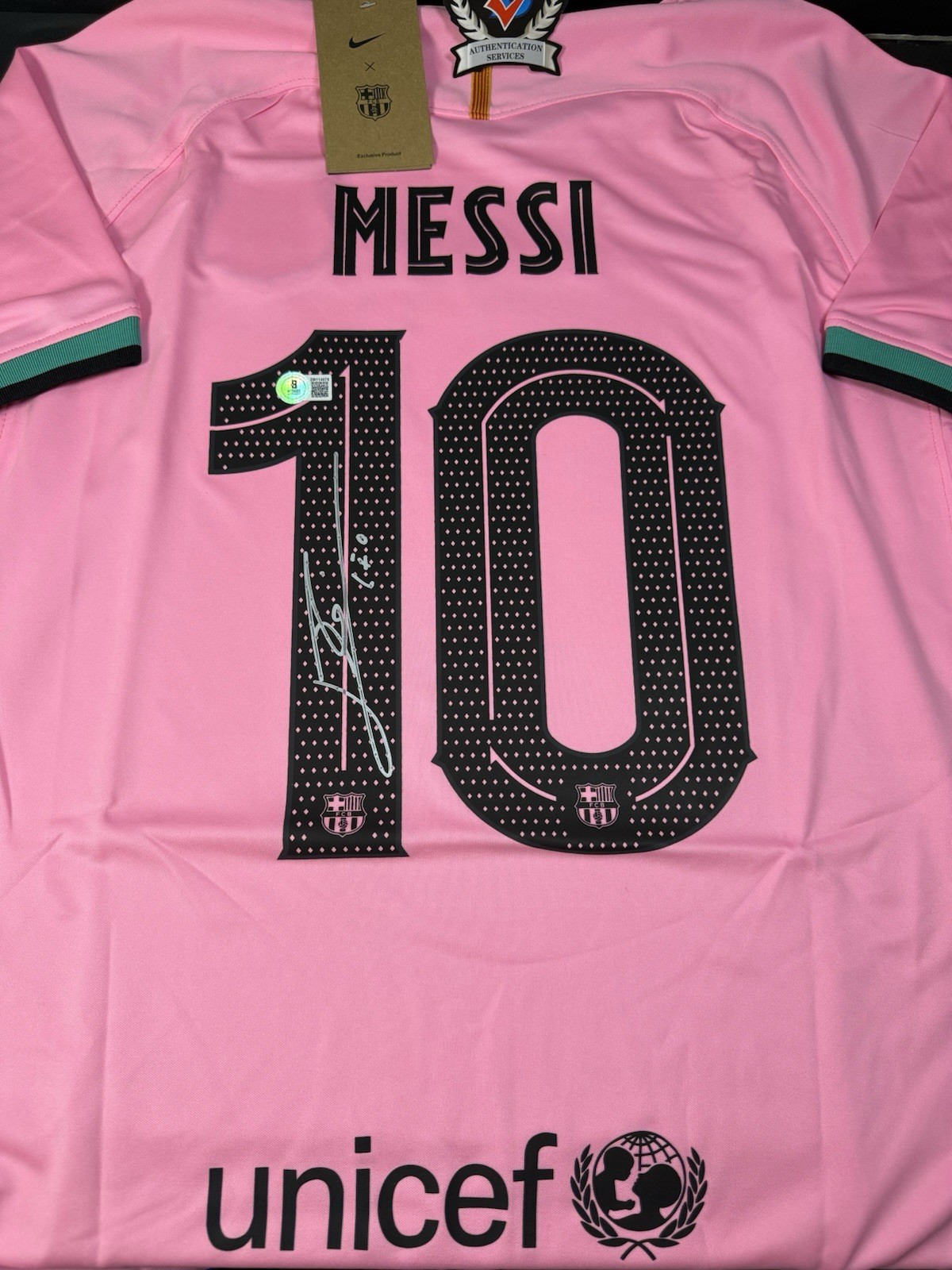 Lionel Messi Signed FC Barcelona Jersey 2020/2021 Beckett COA