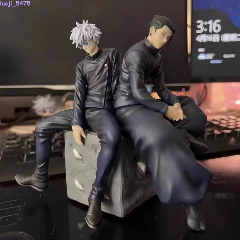Jujutsu Kaisen Anime Figure Satoru Gojo And Geto Suguru 13.5 Cm Stock New Gift