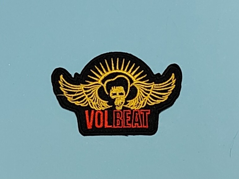 Rock Music Sew / Iron On Embroidered Patch:- Volbeat (c)